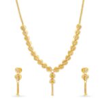 Romantic Gold Necklace Set