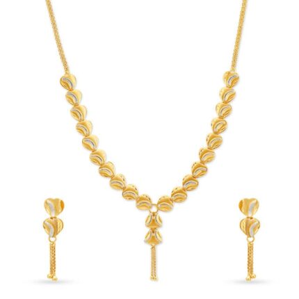 Romantic Gold Necklace Set