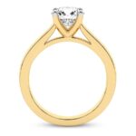 Yellow Gold Teagan Solitaire 1.5mm Lab Diamond Ring - Image 3